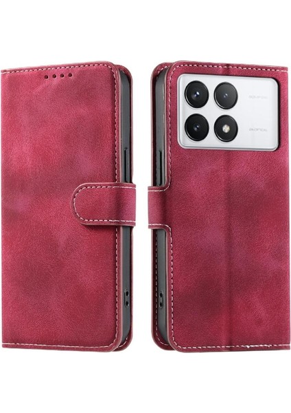 Xiaomi Poco X6 Pro Cüzdan Kart Yuvaları Için Flip Case Pu Deri Manyetik (Yurt Dışından) indirimleri
