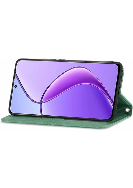 Realme 13 Deri Kılıf Için Flip Case Basit Iş Cüzdan Kapak Çevirin (Yurt Dışından)