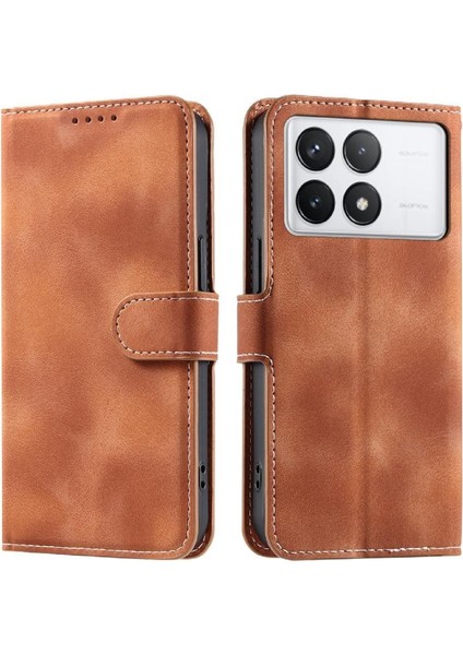 Xiaomi Redmi Kflip Cüzdan Kart Yuvaları Için Flip Case Bilek Kayışı Pu Deri (Yurt Dışından)