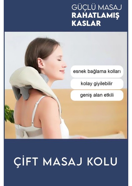 Insan Eli Hissi Veren Şarjlı Masaj Aleti – Ovmalı, Boyun, Sırt ve Bacak Masaj Cihazı modelleri