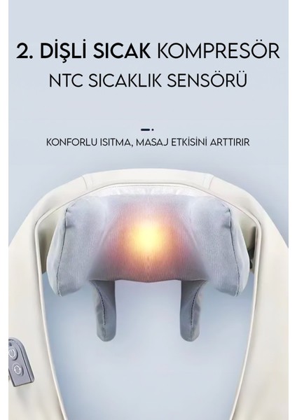 Insan Eli Hissi Veren Şarjlı Masaj Aleti – Ovmalı, Boyun, Sırt ve Bacak Masaj Cihazı fırsatları