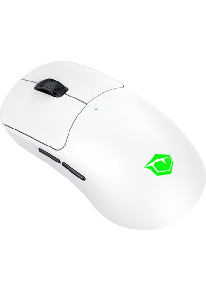 Ghost Pro 54GR 26000 Dpı 650 IPS Şarj Edilebilir Kablosuz Rgb Oyuncu Mouse - Beyaz