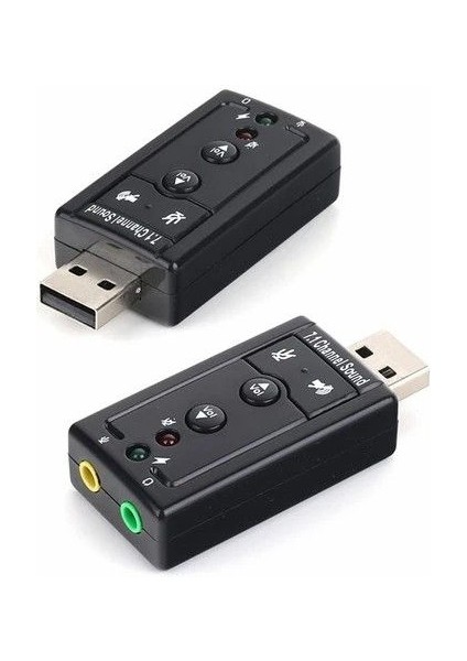 DK-AC-USC71 Usb2.0 7.1 Stereo Efektli Ses Kar