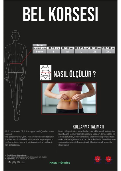 Ortopedik Göğüs Korsesi Kadın Erkek, Destek ve Rahatlık Sağlar fiyatları