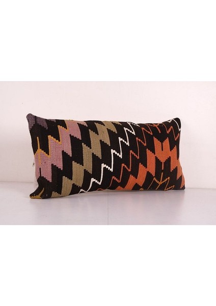 Çizgili El Dokuma Kilim Kırlent Kılıf 45 x 92 cm fiyatları
