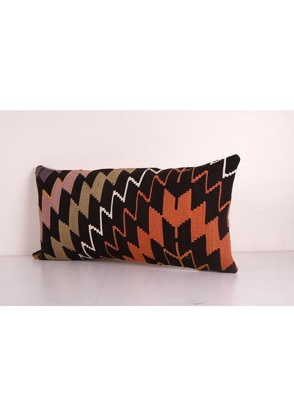 Çizgili El Dokuma Kilim Kırlent Kılıf 45 x 92 cm modelleri