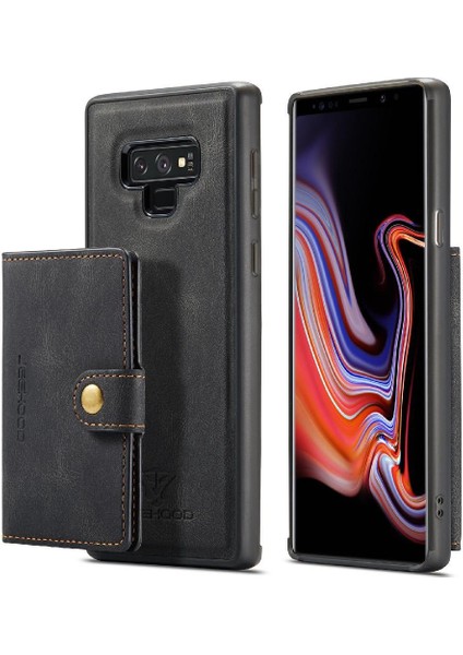 Samsung Galaxy Not 9 Kart Sahibi Ayrılabilir Manyetik Tasarım Standı Için Kılıf (Yurt Dışından)