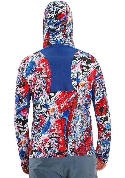 Pro Angler S24 Buff&hoodie Makai Blue Red Sweatshirt