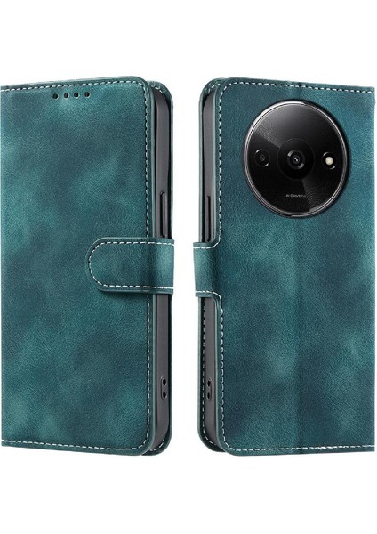 Xiaomi Redmi A3 4g Cüzdan Kart Yuvaları Için Flip Case Kickstand Bilek Kayışı (Yurt Dışından) indirimleri