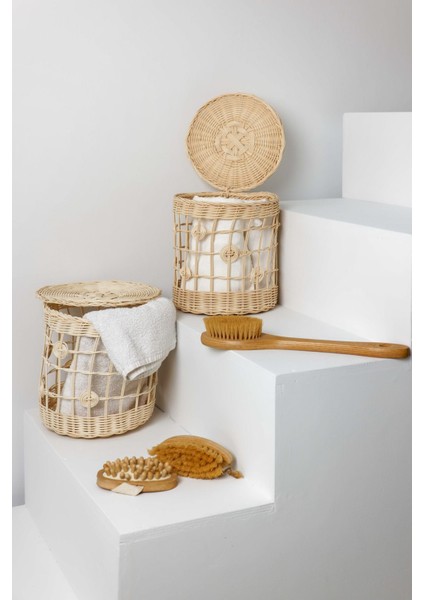 Rattan Patates Soğanlık 2'li Set