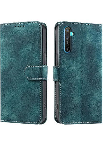 Realme 6 Pro Bilek Kayışı Cüzdan Kart Yuvaları Pu Deri Için Flip Case (Yurt Dışından) indirimleri