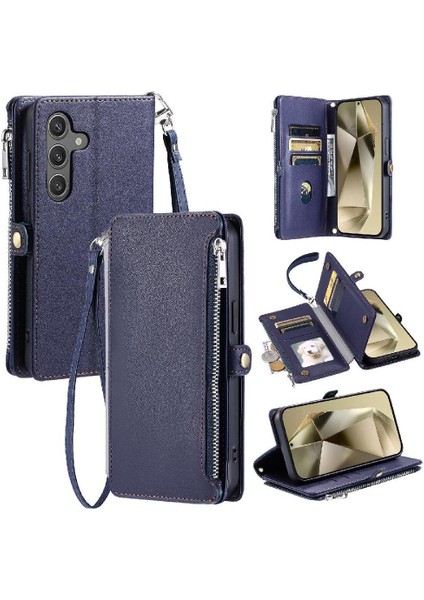 Samsung Galaxy A13 5g Için Crossbody Durumda Rfıd Engelleme 9 Kart Yuvaları Uzun (Yurt Dışından) indirimleri