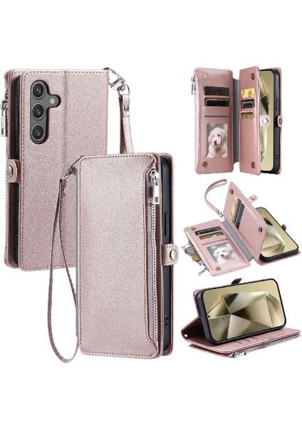 Samsung Galaxy A13 5g Için Crossbody Durumda Rfıd Engelleme 9 Kart Yuvaları Uzun (Yurt Dışından)