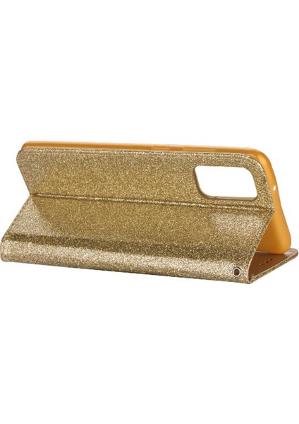 Samsung Galaxy Için Fermuarlı Cebi Durumda A52S 5g Glitter Cüzdan Kılıf Kart Pu (Yurt Dışından) modelleri