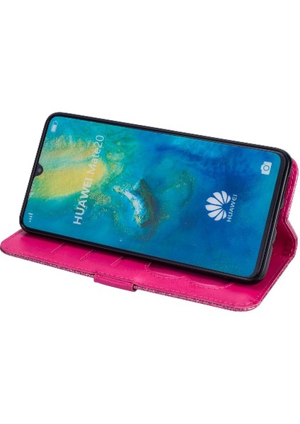 Huawei Mate 20 Için Fermuarlı Cebi Durumda Manyetik Kapatma Bilek Kayışı Kartı (Yurt Dışından) indirimleri