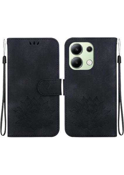Xiaomi Redmi Not 13 Için Flip Case 4g Cüzdan Manyetik Kickstand Kabartma (Yurt Dışından)