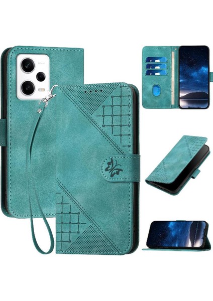 Xiaomi Redmi Not 12 Pro Için Flip Case ve Kredi Kartı Yuvası Yüksek Kalite (Yurt Dışından)