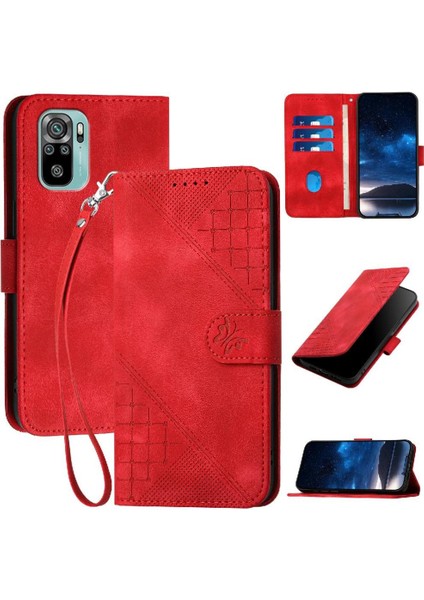 Xiaomi Redmi Not 10 4g Için Flip Case ve Ayrılabilir ile Kredi Kartı Yuvası (Yurt Dışından)