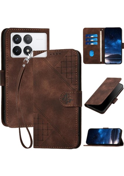 Xiaomi Redmi Kredmi Yüksek Kaliteli Deri Telefon Kılıfı Için Flip Case Kabartmalı (Yurt Dışından)