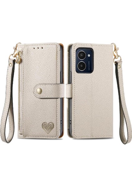 Hmd Darbe Pro Cüzdan Fermuar Darbeye Deri Kılıf Aşk Için Flip Case (Yurt Dışından)