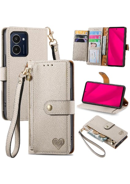 Hmd Darbe Pro Cüzdan Fermuar Darbeye Deri Kılıf Aşk Için Flip Case (Yurt Dışından)