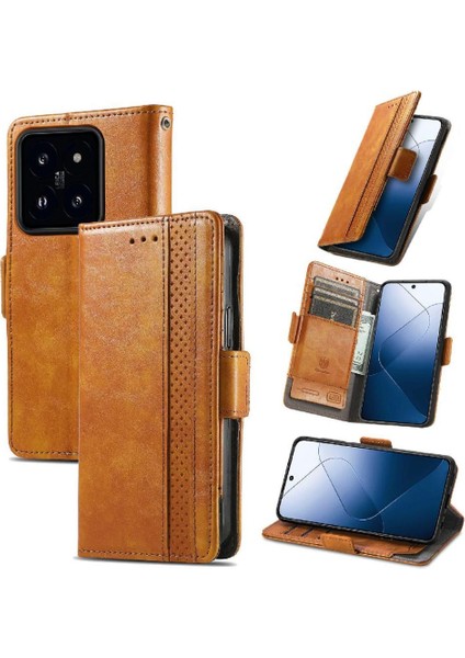 Xiaomi 14T Ekleme Cüzdan Çoklu Kart Yuvası Iş Çok Renkli (Yurt Dışından)