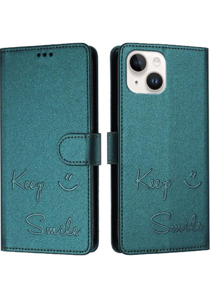 IPhone 14 Için Kılıf Artı Kart Tutucu Cüzdan Rfıd Engelleme Pu Deri Flıp (Yurt Dışından)