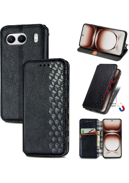 Oneplus Nord 4 Cüzdan Fonksiyonu Için Kılıf Deri Kılıf Kapak Çevirin Moda (Yurt Dışından)