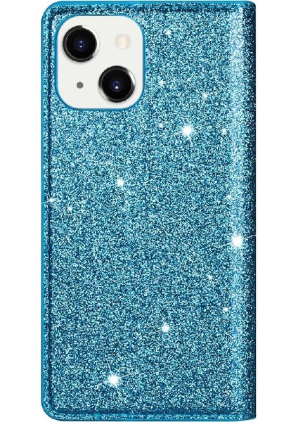 IPhone 15 Için Glitter Flip Case Artı Kart Tutucu Flip Case Cüzdan Pu (Yurt Dışından) indirimleri