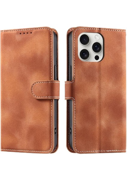 IPhone 13 Için Flip Case Pro Kickstand Pu Deri Bilek Kayışı Cüzdan Kartı (Yurt Dışından) indirimleri