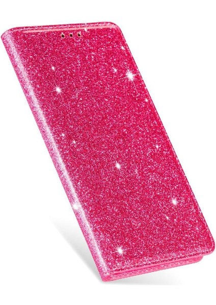 IPhone Xs Max Pu Deri Flip Case Cüzdan Kart Için Glitter Flip Case (Yurt Dışından) fırsatları