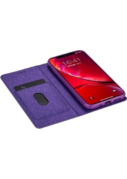 IPhone 12 Için Glitter Flip Case Pro Max Kart Tutucu Pu Deri Manyetik (Yurt Dışından)