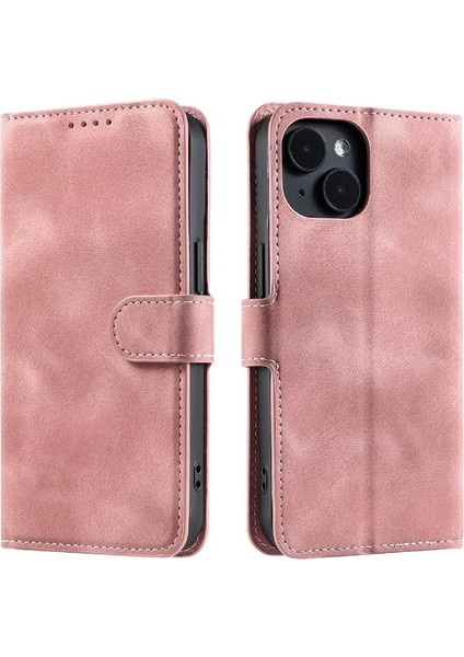 IPhone 14 Için Flip Case Bilek Kayışı Pu Deri Cüzdan Kart Yuvaları Kickstand (Yurt Dışından) indirimleri