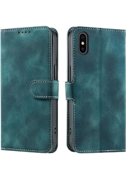 IPhone Xs Max Manyetik Cüzdan Kart Yuvaları Için Flip Case Bilek Kayışı Pu (Yurt Dışından) indirimleri