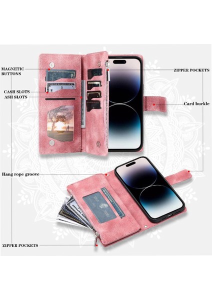 Xiaomi Poco M6 4g Kickstand Kılıf El ile Birden Fazla Kart Getirmek (Yurt Dışından)