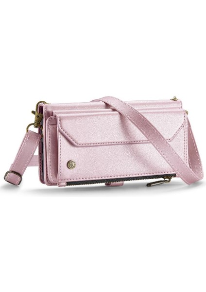IPhone 16 Için Crossbody Durumda Fermuar Faturaları Yuvası Rfıd Engelleme Cüzdan Kılıf (Yurt Dışından) indirimleri