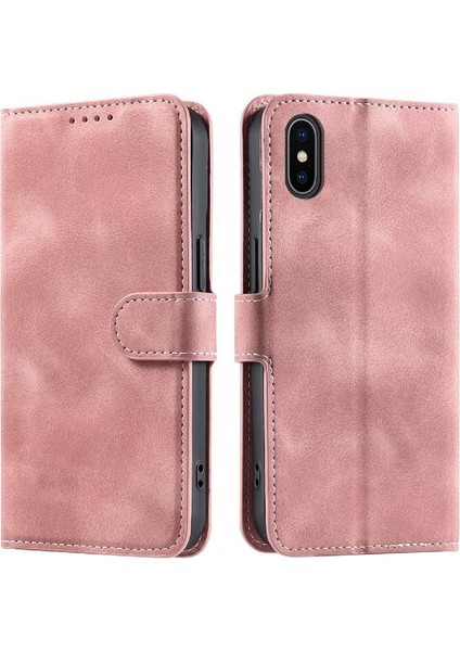 IPhone x Için Flip Case/xs Manyetik Cüzdan Kart Yuvaları Bilek Kayışı Kickstand (Yurt Dışından) indirimleri