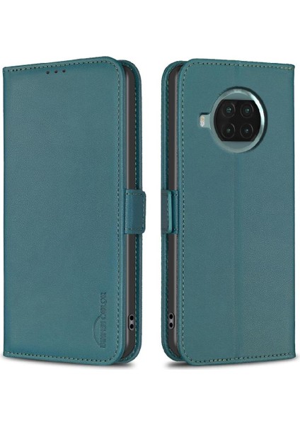 Xiaomi 10T Lite Için Flip Case Darbeye Tpu Iç Kabuk Pu Deri Cüzdan (Yurt Dışından)