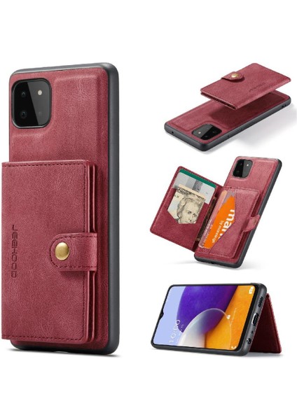 Samsung Galaxy A22 5g Cardholder Magsafe Ayrılabilir Manyetik Kılıf (Yurt Dışından)
