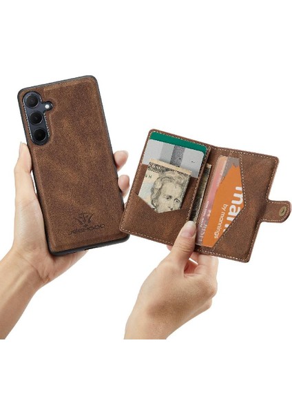 Samsung Galaxy A35 Kart Sahibi Ayrılabilir Manyetik Tasarım Standı (Yurt Dışından) indirimleri