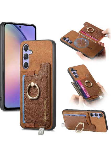 Samsung Galaxy A54 Magsafe Uyumlu Halka Standı Tutucu Manyetik (Yurt Dışından)