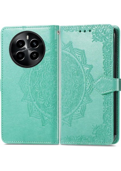 Realme 13 Pro Basit Iş Için Flip Case Kapak Darbeye Deri (Yurt Dışından)