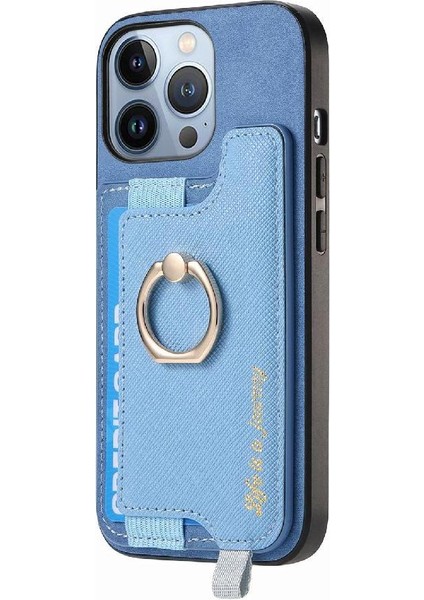IPhone 15 Için Kılıf Pro Max Magsafe Uyumlu Cüzdan Yüzük Standı Tutucu (Yurt Dışından)