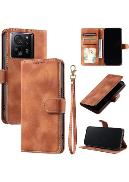 Xiaomi Redmi Için Flip Case K60 Ultra Manyetik Bilek Kayışı Pu Deri Kart (Yurt Dışından) fırsatları