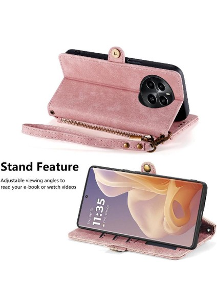 Realme 13 Pro Için Flip Case Deri Kılıf Cüzdan Basit Iş Darbeye (Yurt Dışından) fiyatları