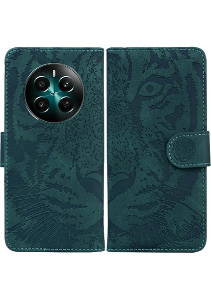 Realme 12 Artı Deri Cüzdan Kickstand Koruyucu Kabartmalı Için Flip Case (Yurt Dışından) indirimleri
