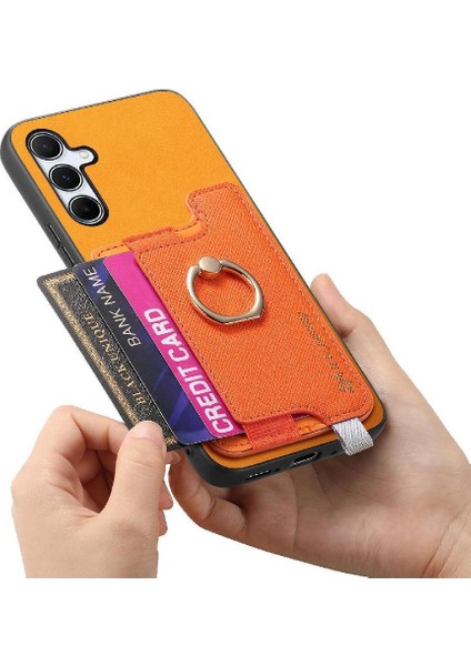 Samsung Galaxy A35 Magsafe Uyumlu Cüzdan Manyetik Halka Standı (Yurt Dışından) modelleri