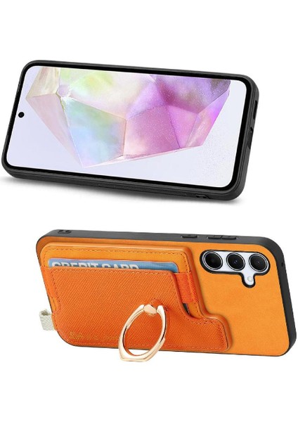 Samsung Galaxy A35 Magsafe Uyumlu Cüzdan Manyetik Halka Standı (Yurt Dışından) indirimleri