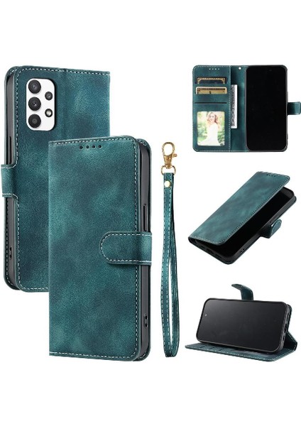 Samsung Galaxy A33 5g Pu Deri Manyetik Cüzdan Kart Yuvaları Için Flip Case (Yurt Dışından)