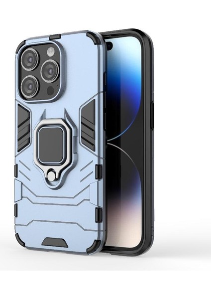 Halka Araba Dağı Kickstand Kılıf IPhone 15 Pro Darbeye Dayanıklı Metal Halka (Yurt Dışından) indirimleri
